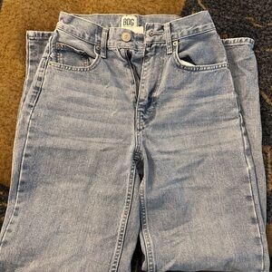 BDG Light Blue Denim Jeans - High Rise Baggy - Size 25